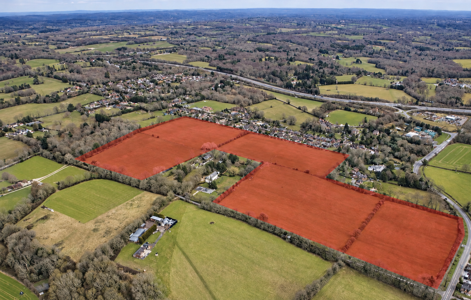 Foxhole Farm Bolney 200 units